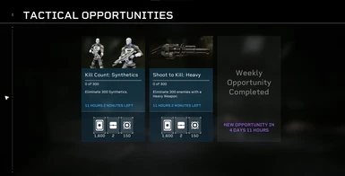 Tactical Opportunity Buffs