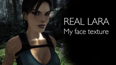 Real Lara - My face texture