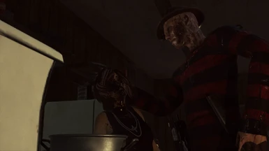 Freddy Krueger as Jason