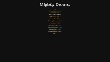 Mighty Dwarf Mod