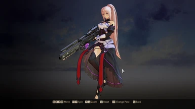 Black Asuna outfit.