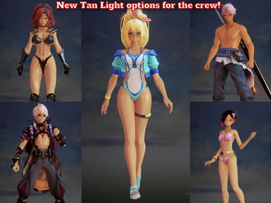 New Tan light mods!