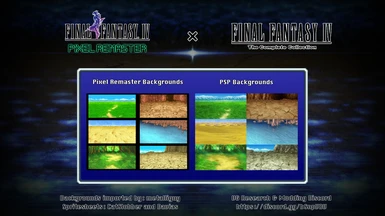 PSP Battle Backgrounds