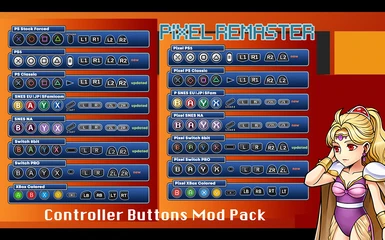 FF4 PR Buttons Mod Pack