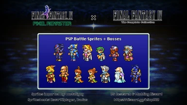 PSP Battle Sprites And Bosses (Beta)