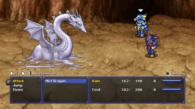 PSP Battle Sprites And Bosses (Beta) at Final Fantasy IV Pixel 