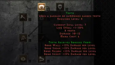 Better Necromancer and Druid Skills (MaxSkillLvl30) D2RMM