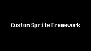 Custom Sprite Framework