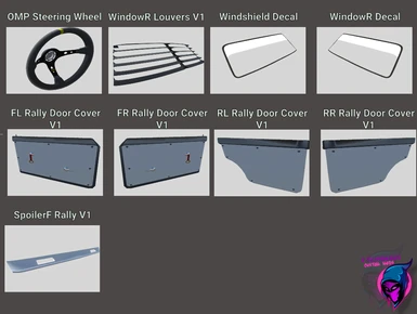 Lad Rally Parts Pack