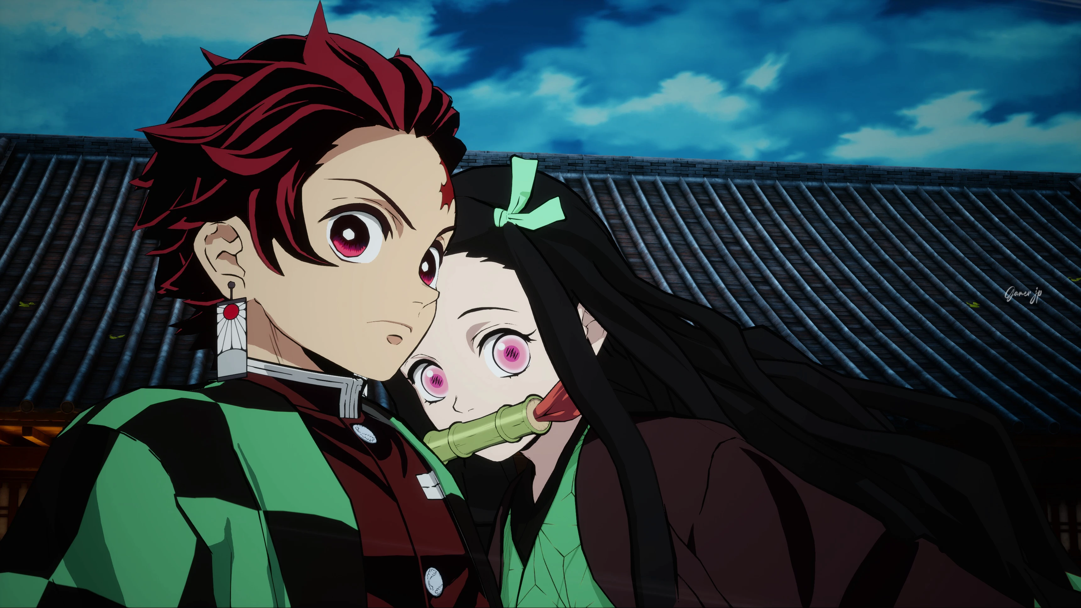 NEZUKO GREEN OUTFIT at Demon Slayer -Kimetsu no Yaiba- The Hinokami ...