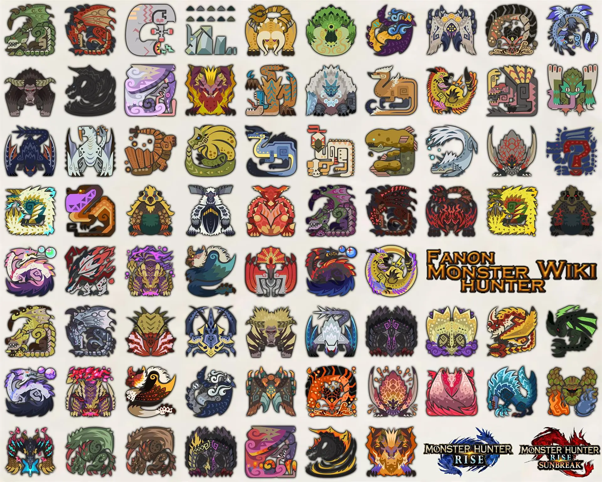 MHW Style Icons From FanonMonsterHunter (Sunbreak) at Monster Hunter ...