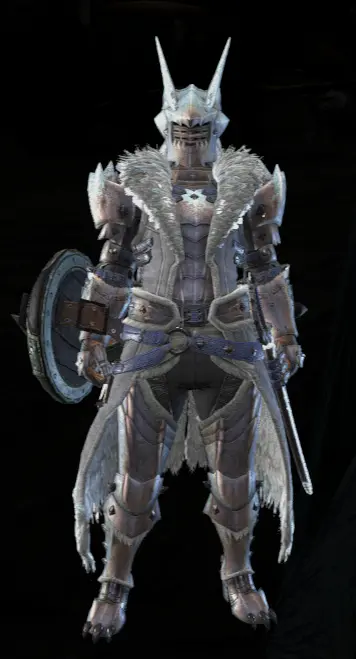 Frostfang Barioth Beta Alpha Waist - Volvidon Armor at Monster Hunter ...