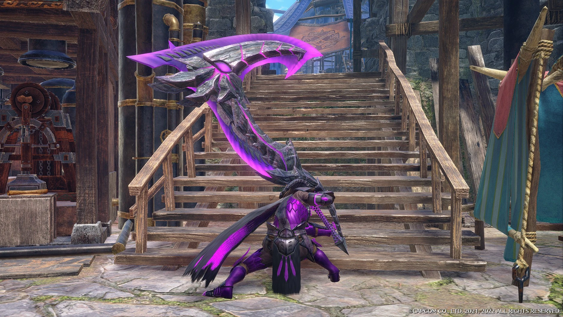 Gore Magala Switch Axe as GS HAM SNS at Monster Hunter Rise - Nexus ...