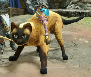 Cat as Palamute (Palamute Retriever Layered Armor)