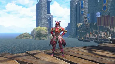 kaiser X helmet, kaiser chest, kaiser gloves, hornetaur belt, kaiser pants
