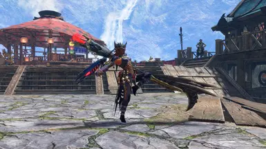 nargacuga helmet, nargacuga chest, nargacuga gloves, spio belt, spio pants