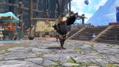 orangaten helmet, kamura cloak chest, kamura cloak gloves, kamura belt, kulu X pants
