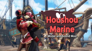 Houshou Marine Model Sound and NPC Mod - Hololive