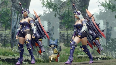 Player Model Test Edit (Rakna-Kadaki Female Armor Edit)