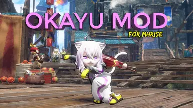 Nekomata Okayu Palico Mod - Hololive (MHR)