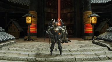 Fatalis Beta Male Armor - FOR MALE AND FEMALE