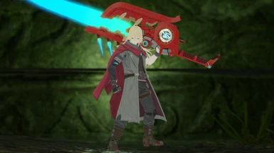 Xenoblade Chronicles 3 Future Redeemed Shulk with weapon