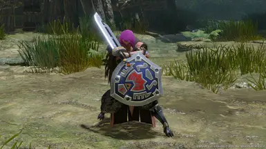 Razor Sword and Hero's Shield