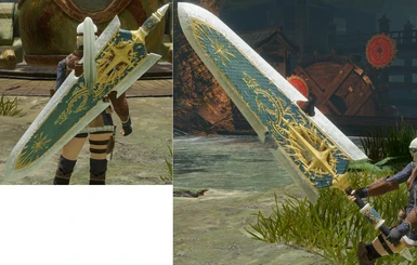 Some Guild Palace Melee Weapons