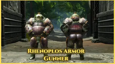 Rhenoplos Armor Gunner (MHGU) (Male Version)