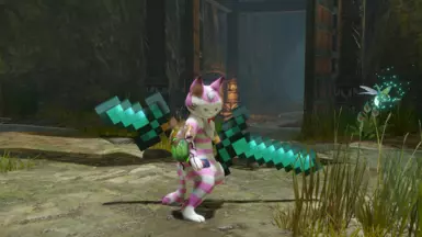 Minecraft Diamond Glaive