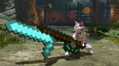 Minecraft Diamond Switch Axe