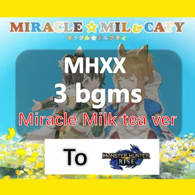 Three Miracle Milk tea's bgm replaced