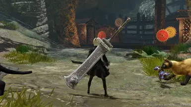 Nier-Virtuous Treaty (Long Sword) mod for Monster Hunter Rise: Sunbreak -  Ken8696's Ko-fi Shop