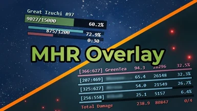 MHR Overlay - Monster HP - Damage Meter (and more)