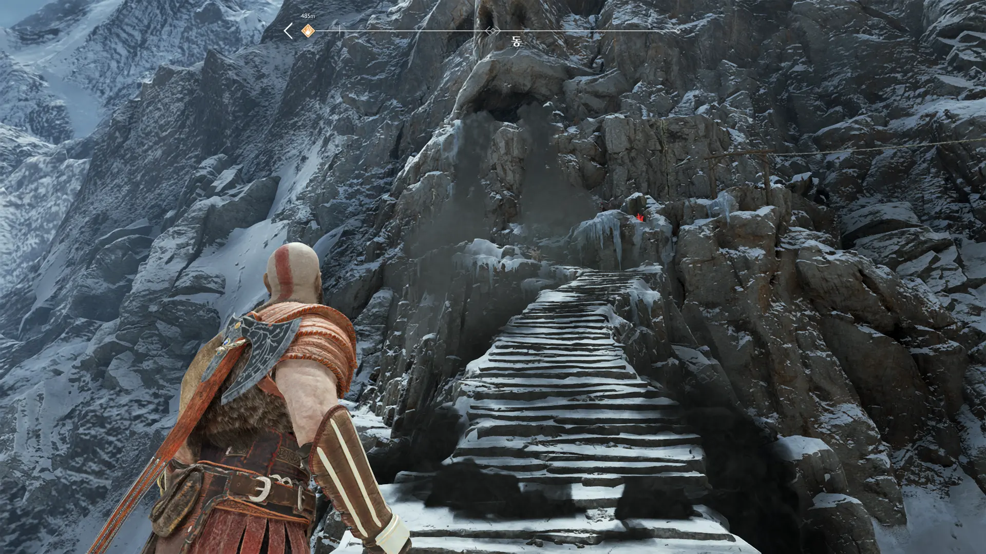 Less Fog and No Fog at God of War