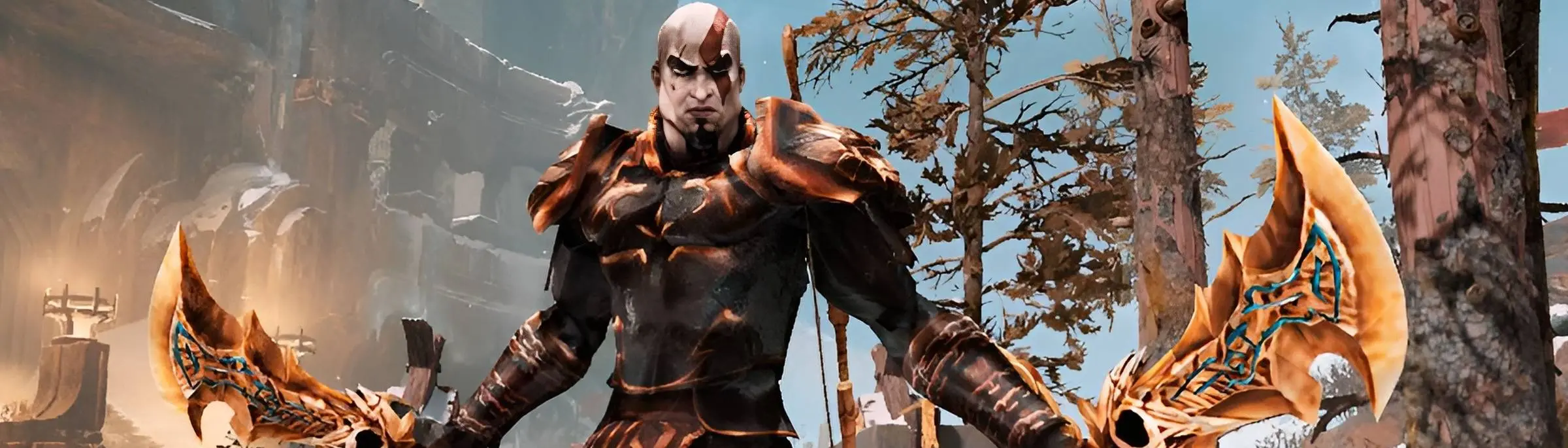 God of War 2 - God Armor (Model Swap) at God of War