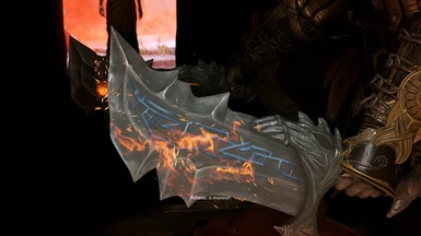 Greek Blades of Chaos from the original GOW 2005 With Athena Glow Effects