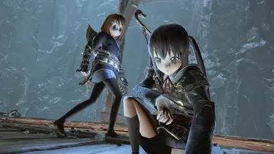 K-ON! Yui and Azusa in God of War Mod 