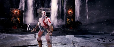 Young Kratos + Blood Graphics Preset
