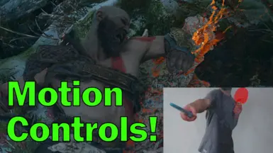 Play God of War with Motion Controls