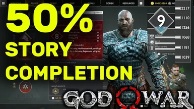 50 percent Story Completion Save File - All Unlocked