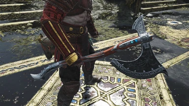 JG's Leviathan Axe and Blades of Chaos Recolors