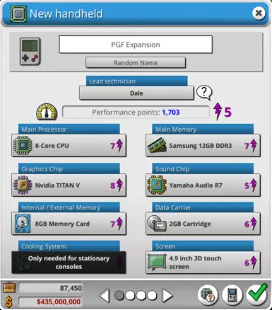 Real Handheld Components 