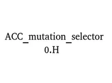 Mutation Selector