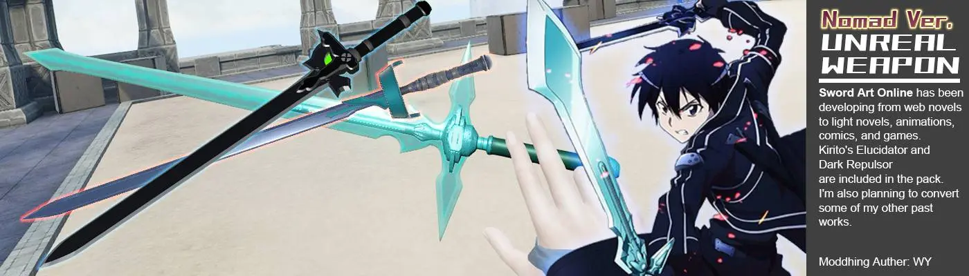 Steam Workshop::Sword art Online - Crossed swords ( kirito x asuna )