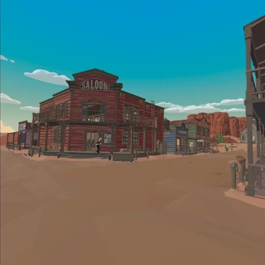 Wild West Saloon map - Nomad support