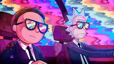 Steam Workshop::Rick and Morty Portal Animated Wallpaper