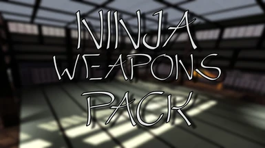 Ninja Weapons Pack (U12)