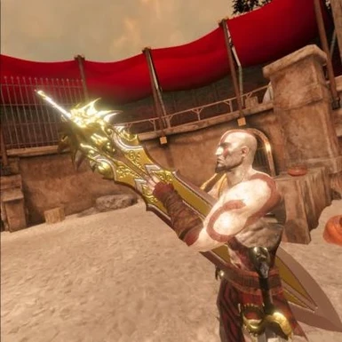 Kratos (God of War) with Blade of Olympus