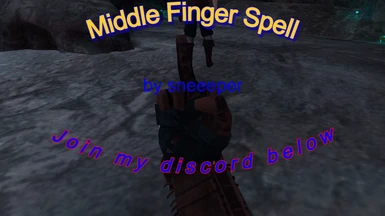 Middle Finger Spell U12